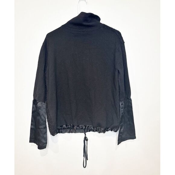 Karen millen wool silk Sherpa pullover sweatshirt - Picture 2 of 4